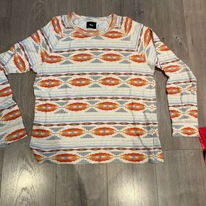 Urban Outfitters Long Sleeve Aztec Shirt